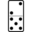 download Domino Set 16 clipart image with 0 hue color