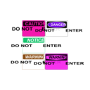download Do Not Enter Signs clipart image with 270 hue color