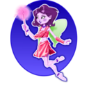 download Fairy clipart image with 270 hue color