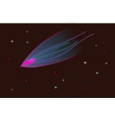download Shooting Star 2 clipart image with 135 hue color