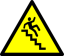 Caution Stairs