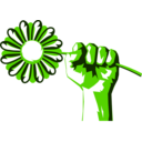 download Green Power clipart image with 0 hue color