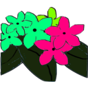 download Flores Colombia clipart image with 90 hue color