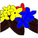 download Flores Colombia clipart image with 0 hue color