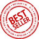 download Best Seller Stamp clipart image with 0 hue color