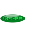 download I Love You 4 clipart image with 135 hue color