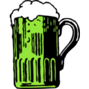 download Foamy Mug Of Beer clipart image with 45 hue color