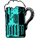 download Foamy Mug Of Beer clipart image with 135 hue color
