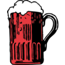 download Foamy Mug Of Beer clipart image with 315 hue color