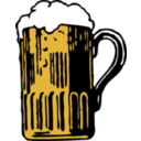 download Foamy Mug Of Beer clipart image with 0 hue color