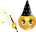 Witch Girl Smiley Emoticon