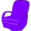 download Lounge Chair Red clipart image with 270 hue color