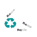 download Reduce Re Use Recycle clipart image with 90 hue color