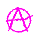 download Anarchism clipart image with 315 hue color