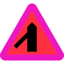 download Roadlayout Sign 6 clipart image with 315 hue color
