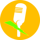 download Icon Wireless Microphone clipart image with 45 hue color