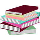 download Stack Of Books 01 clipart image with 315 hue color