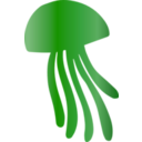 download Jellyfish Icon clipart image with 270 hue color