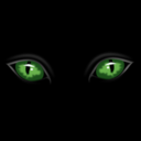 download Eyes By Netalloy clipart image with 180 hue color