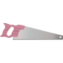 download Handsaw clipart image with 315 hue color
