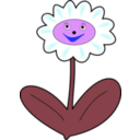 download Daisy Simle clipart image with 225 hue color