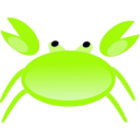 download A Red Crab2 clipart image with 90 hue color