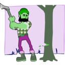 download Lumberjack clipart image with 90 hue color