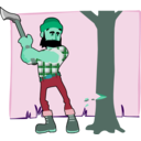 download Lumberjack clipart image with 135 hue color