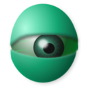 download Am Eyeball Egg clipart image with 135 hue color