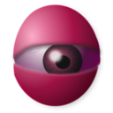 download Am Eyeball Egg clipart image with 315 hue color