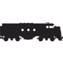 download F7a Diesel Locomotive clipart image with 315 hue color