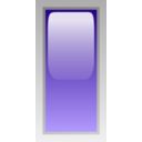 download Led Rectangular V Purple clipart image with 315 hue color