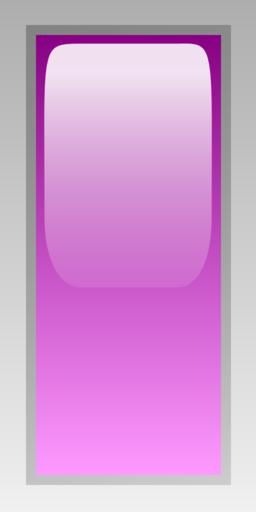 Led Rectangular V Purple