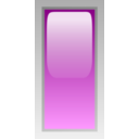 download Led Rectangular V Purple clipart image with 0 hue color