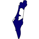 download Israel And The Palestinian Territories clipart image with 135 hue color