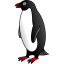 download Adelie Penguin clipart image with 315 hue color