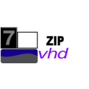 download 7zip Classic Vhd clipart image with 90 hue color