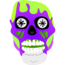 download Alien Mask From They Live clipart image with 90 hue color