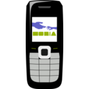 download Cellphone2 clipart image with 225 hue color