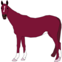 download Horse clipart image with 315 hue color
