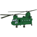 download Chinook Helicopter 1 clipart image with 45 hue color
