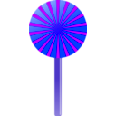 download Lollipop clipart image with 225 hue color