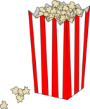 Movie Popcorn Bag