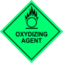 download Oxidizing Agent Sign clipart image with 90 hue color