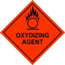 download Oxidizing Agent Sign clipart image with 315 hue color