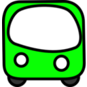download Funny Bus clipart image with 90 hue color