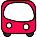 download Funny Bus clipart image with 315 hue color