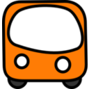 download Funny Bus clipart image with 0 hue color