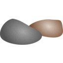 download Stones clipart image with 0 hue color