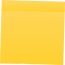 Yellow Post It Note